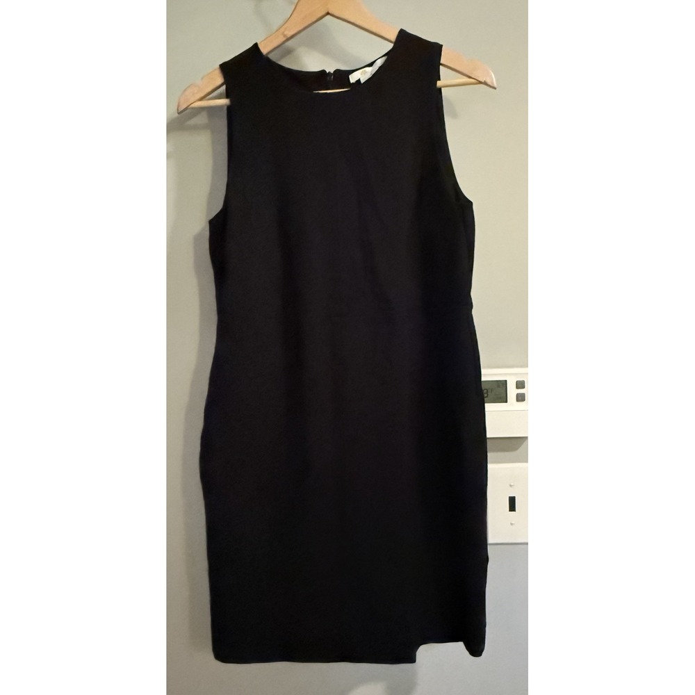 Boden Dress Black Audrey Ponte Work‎ Office Zipper Back Womens Size 4